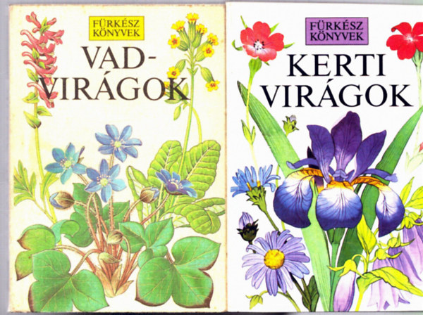 Christopher Grey-Wilson - Marjorie Blamey, Richard Fitter Victoria Goaman - 2 db Fürkész könyvek: Kerti virágok, Vad virágok