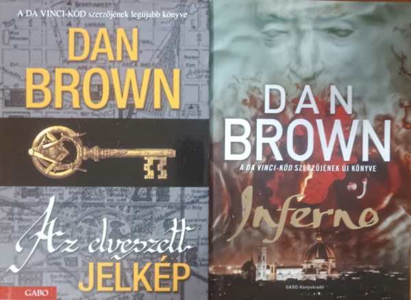 Dan Brown - Inferno + Az elveszett jelkp (2 ktet)