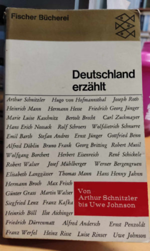 Uwe Johnson, Benno von Wiese Arthur Schnitzler - Deutschland erzhlt: Von Arthur Schnitzler bis Uwe Johnson