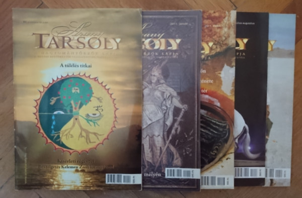 5db Arany Tarsoly szórványszám: VI. évfolyam 10. szám (2010. október), VII. évfolyam 1, 6, 7-8, 11. számok (2011. január, június, július-augusztus, november)