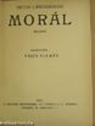 Arthur Landsberger - Mor�l