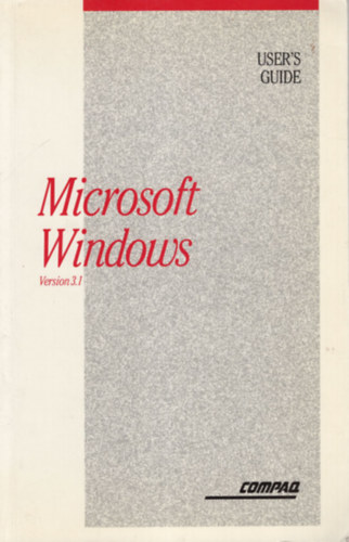 Microsoft Windows User's Guide-  for the Microsoft Windows Opertaing System