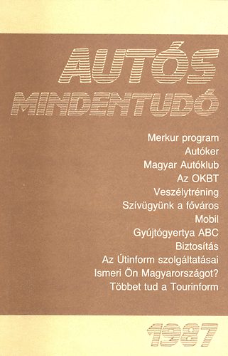 Aut�s mindentud� 1982