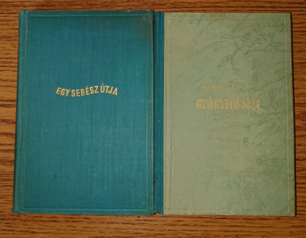 George Sava - 2 k�nyv George Sav�t�l: Egy seb�sz �tja, Gy�gy�t� k�s