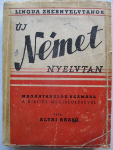 Altai Rezs� - N�met nyelvtan (Schenk)