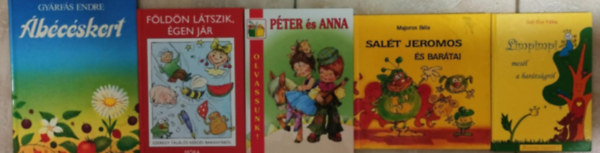 Ezeregy tal�l�s k�rd�s barany�b�l + Limpimpi mes�l a bar�ts�gr�l + Sal�t Jeromos �s bar�tai + �b�c�skert + P�ter �s Anna (5Db mesek�nyv)