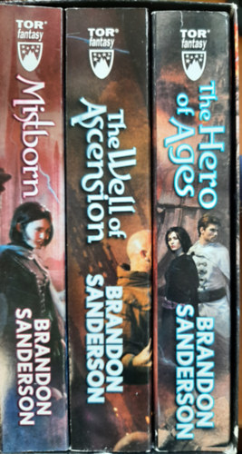 Brandon Sanderson - The Mistborn Trilogy - Mistborn, The Hero of Ages & The Well of Ascension