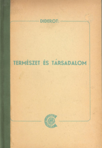 Diderot - Term�szet �s t�rsadalom