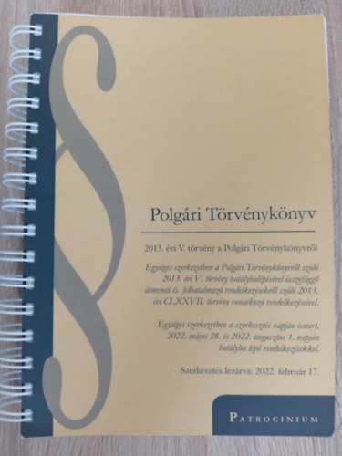 Polgri Trvnyknyv - 2013. vi V. trvny a Polgri Trvnyknyvrl