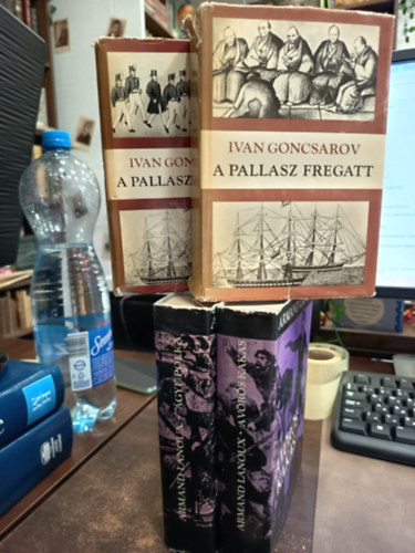Ivan Goncsarov Armand Lanoux - Történelmi könyvcsomag 3 darabos ajánlat: Ágyúpolka, A vörös kakas, A Pallasz fregatt I-II.