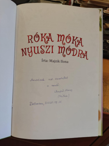 Majzik Ilona - R�ka m�ka nyuszi m�dra