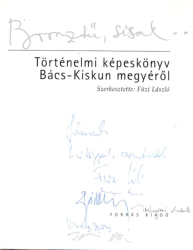 Fzi Lszl - Bronzf, sisak..- Trtnelmi kpesknyv Bcs-Kiskun megyrl (dediklt)