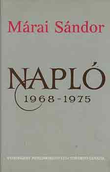 Mrai Sndor - Napl 1968-1975