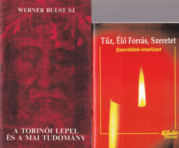 Tomka Ferenc Werner Bulst S. J. - 3 db vallsi knyv ( egytt ) 1. Az egyhz bnei? 2. A torini lepel s  a mai tudomny, 3. Tz, l forrs, Szeretet Szentllek-imafzet