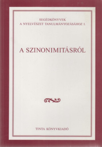 A szinonimitsrl