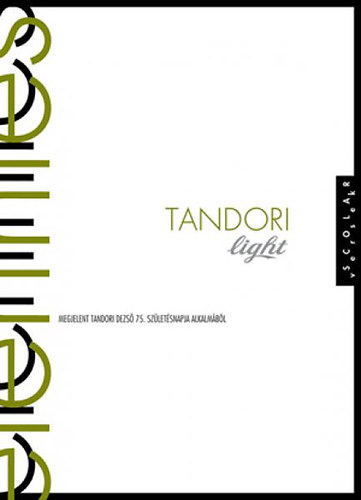 Tandori Dezs - Tandori Light - Elrints