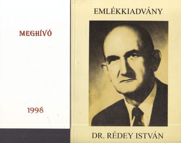 Emlkkiadvny: Dr. Rdey Istvn 1898-1968 (mrnk ezredes, a mszaki tudomnyok doktora, tanszkvezet egyetemi tanr)