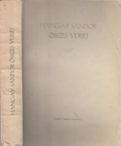 Hangay S�ndor �sszes versei