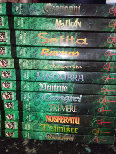 Justin Achilli, Richard E. Dansky, Gherbod Fleming, Eric Griffin, Kathleen Ryan Stewart Wieck - Kln regnyek 12db Tzimisce + Gangrel + Setita + Toreador + Lasombra + Asszamita + Ravnos + Malkv + Giovanni + Brujah + Tremere + Nosferatu