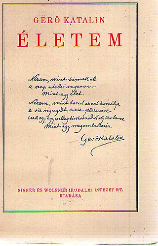 Ger� Katalin - �letem  (Benedek Elek el�szav�val)