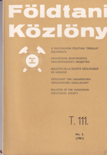 Dank Viktor dr. - F�ldtani K�zl�ny T. 111. - No. 2. (1981)