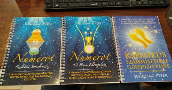 Schilling Péter - Numerot születési sorselemzés+Numerot 12 havi előrejelzés+Karmikus számmisztikai előrejelzés 3 évre
