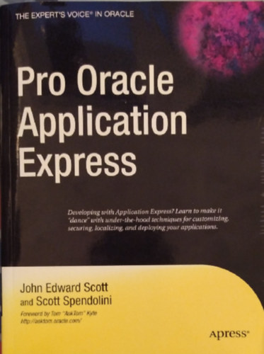 John Edward Scott - Scott Spendolini - Pro Oracle Application Express