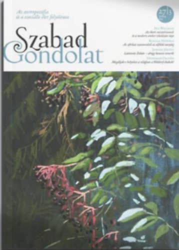 Gergár Mária - Szabad Gondolat: Az antropozófia és a szociális élet folyóirata - 2024 ősz