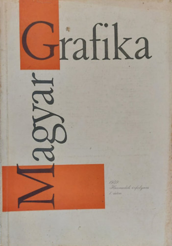 Magyar Grafika 1959 III. vf. 1. szm