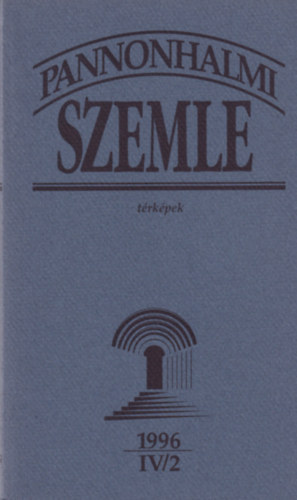Pannonhalmi szemle 1996 IV/2 - térképek