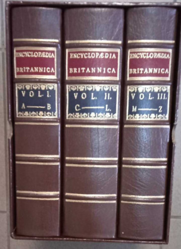 Encyclopaedia Britannica Vol. I-III. A-B, C-L, M-Z
