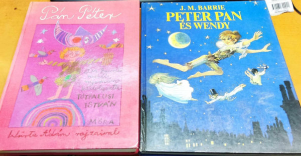 J. M. Barrie, Wrtz dm, Rajzolta Anne Grahame Johnstone - 2 db Pn Pter + Peter Pan s Wendy