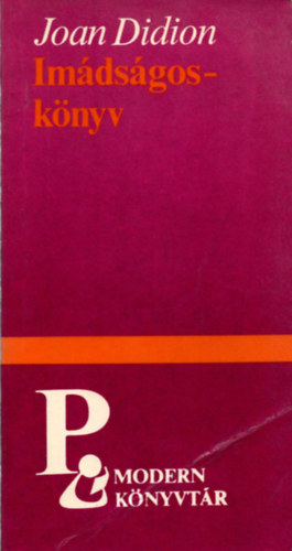 Didion Joan - Im�ds�gos-k�nyv
