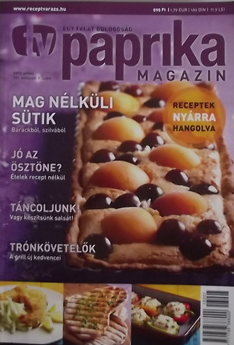 Zsigmond Gbor  (szerk.) - TV Paprika magazin - 2013. jlius - VIII. vfolyam 7. szm