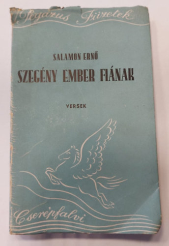 Salamon Ernő - Szegény ember fiának (versek)
