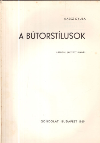 Kaesz Gyula - A btorstlusok