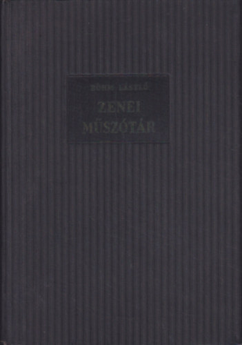 B�hm L�szl� - Zenei m�sz�t�r