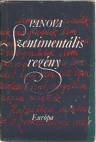 Vera Panova - Szentimentlis regny