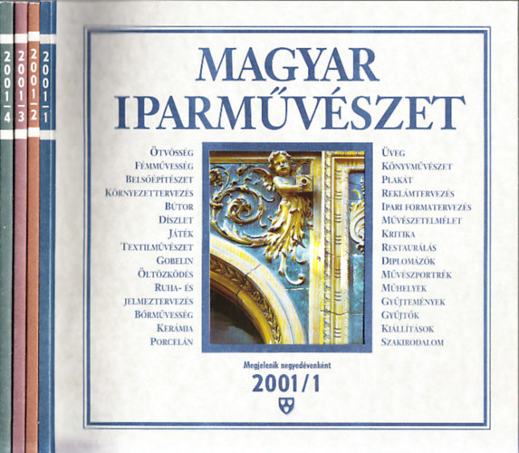 N.Dvorszky Hedvig - Magyar Iparmvszet 2001/1-4. (Teljes vfolyam)