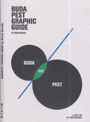 David Barath - Budapest graphic guide (A set of 14 postcards)