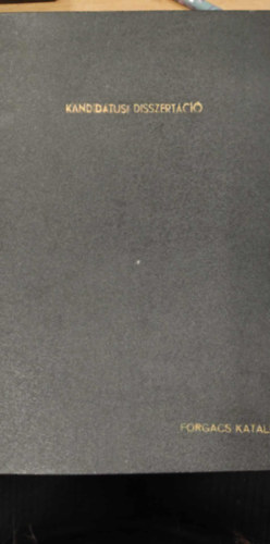 A nyugat-n�met mez�gazdas�g technikai �s szerkezeti �talakul�sa a m�sodik vil�gh�boru ut�n - Kandid�tusi disszert�ci� - Forg�cs Katalin