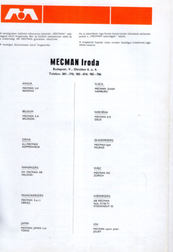 Demeter Gy�rgy - Mecman- Linear Dynamics- f�katal�gus