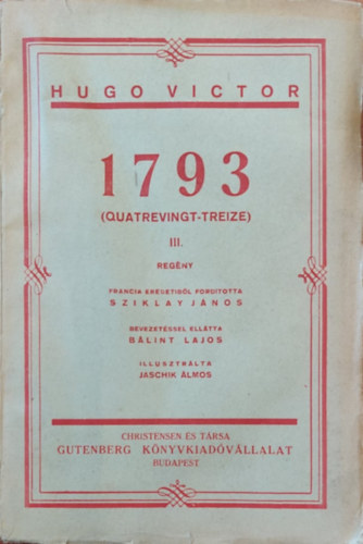 Victor Hugo - 1793 III.