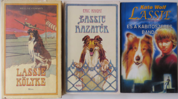 Kate Wolf, Héléne Commin Eric Knight - Lassie könyvcsomag (3 db)