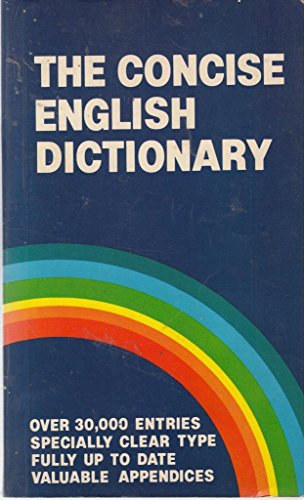 The Concise English Dictionary - (egynyelv� sz�t�r)
