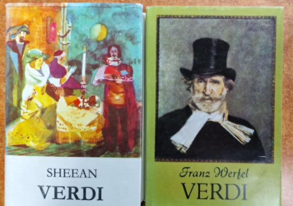 Vincent Sheean, Franz Werfel - 2db Verdi:"Vincent Sheean: Verdi"+Werfel.Werdi