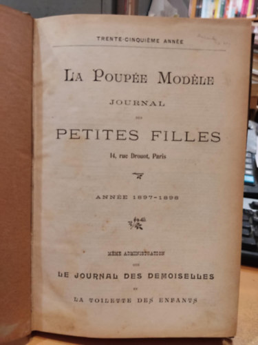 La Poupe Modle journal - Teljes vfolyam 1897-1898