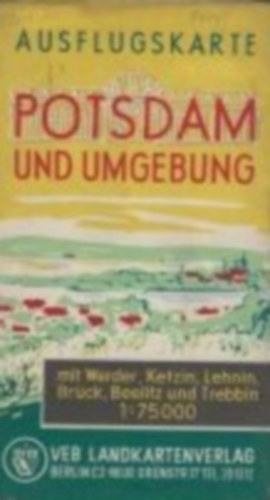 Potsdam und Umgebung- Ausflugskarte