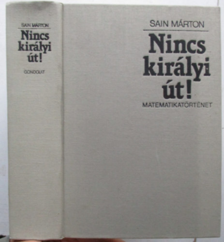 Sain Márton - Nincs királyi út! (Matematikatörténet)