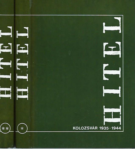 Záhony Éva szerk. - Hitel I-II. (Kolozsvár 1935-1944)